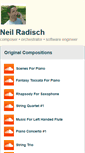 Mobile Screenshot of neilradisch.com
